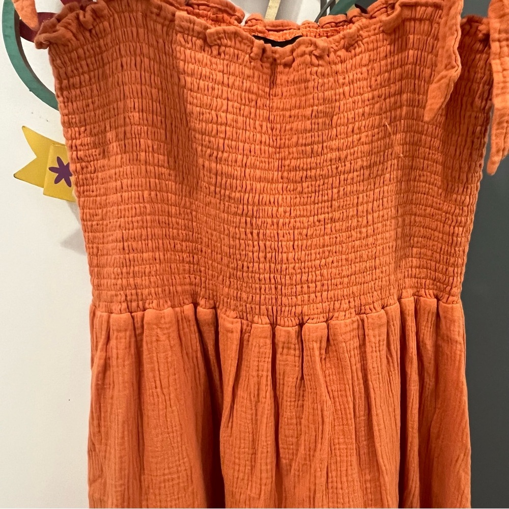 Anthropologie Orange Maxi Dress - Picture 3 of 8